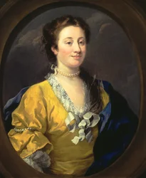 Retrato de uma senhora, c.1740
